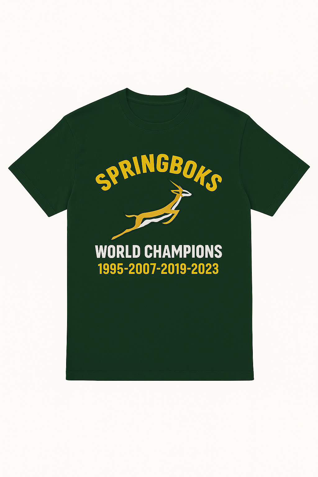 Springbok supporters round neck T-shirt
