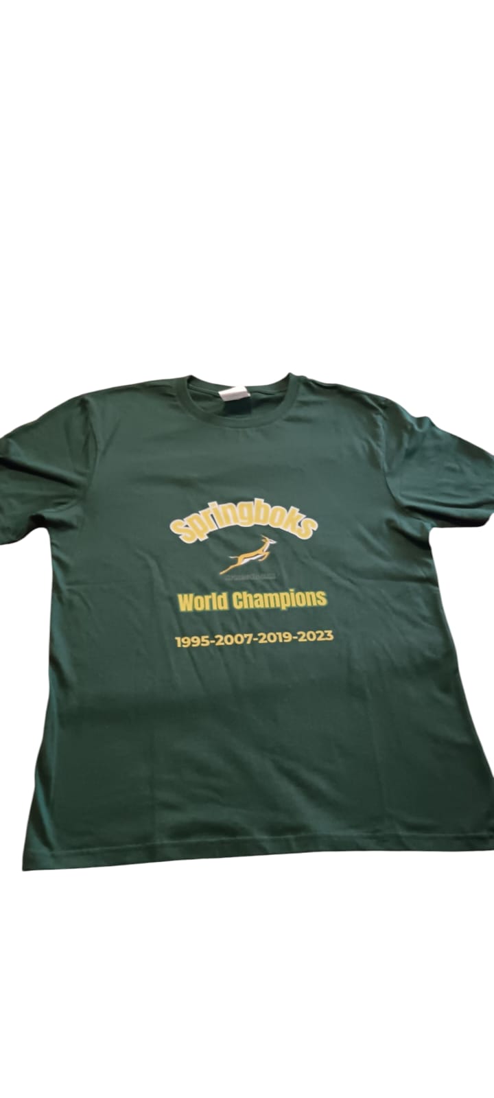 Springbok supporters round neck T-shirt