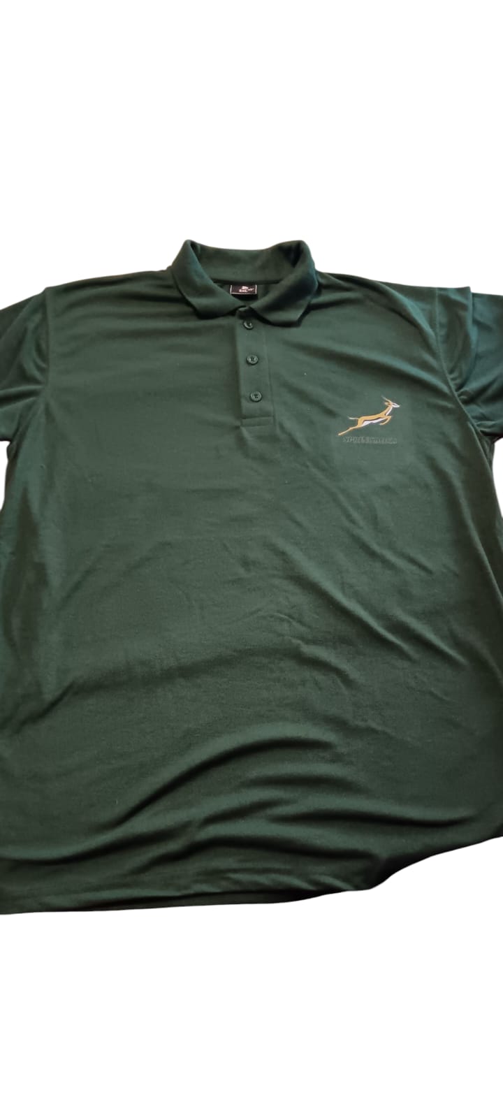 Springbok Supporters Short Sleeve Golf T-Shirt