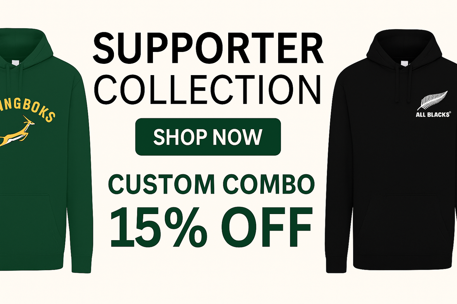Springboks Supporters Gear