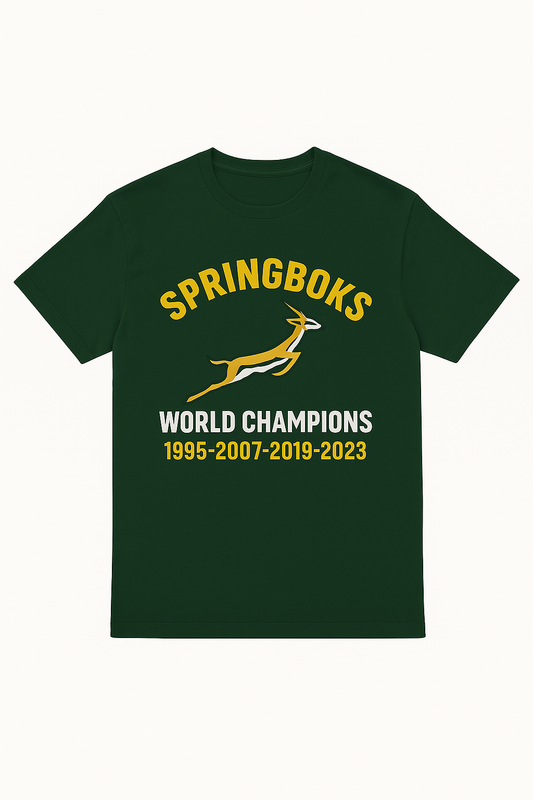 Springbok supporters round neck T-shirt