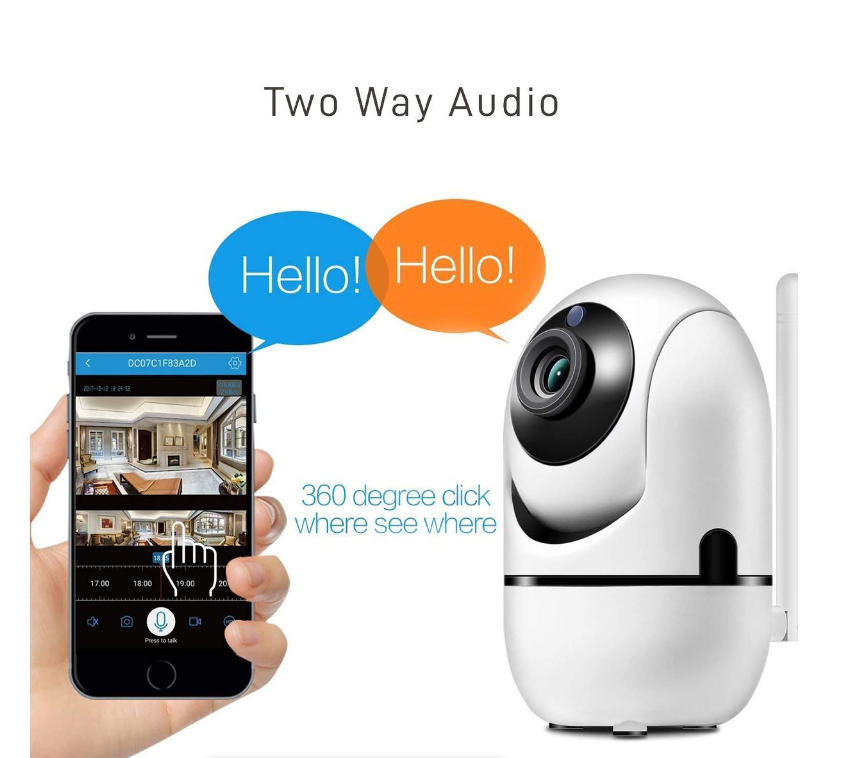 Wireless Auto Track Wi-Fi IP Camera