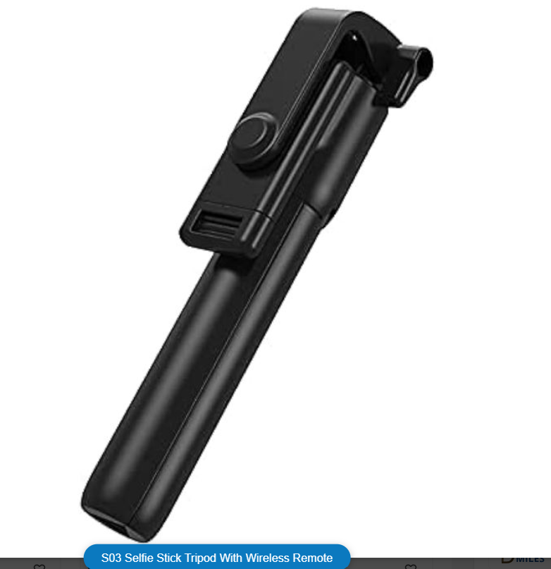 S03 Selfie Stick Integrated Tripod